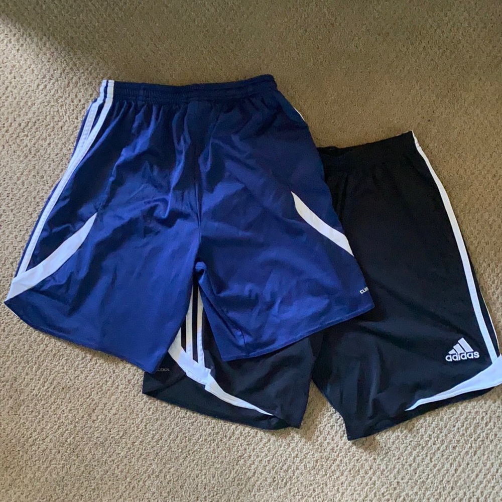 Two Pack Boys Adidas Climacool Shorts